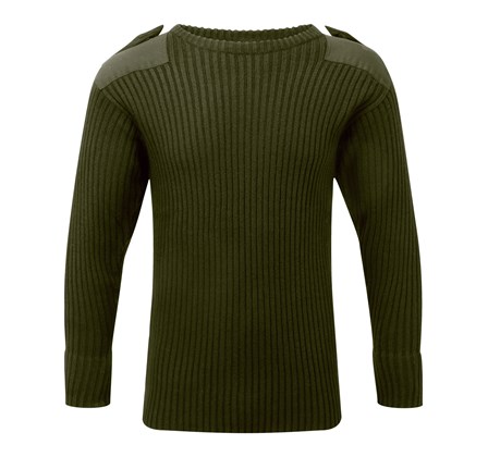 120 FORT CREW NECK COMBAT JUMPER Black, Green, Navy Blue ideal for  security staff - Image 2