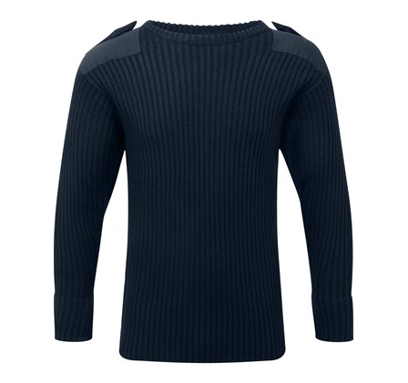 120 FORT CREW NECK COMBAT JUMPER Black, Green, Navy Blue ideal for  security staff - Image 3
