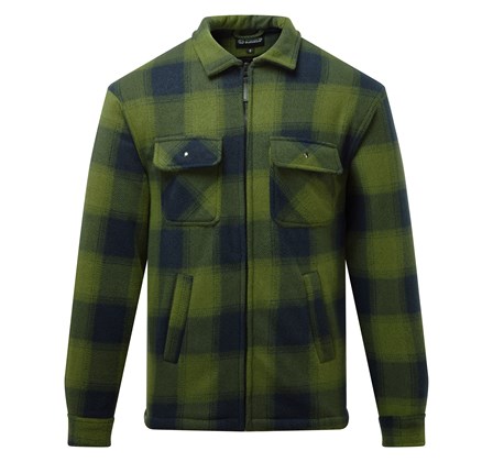 126 FORT PORTMAN SHACKET  Sherpa fleece lining, padded sleeves and cosy side pockets it will keep you warm when working in the elements. - Image 2