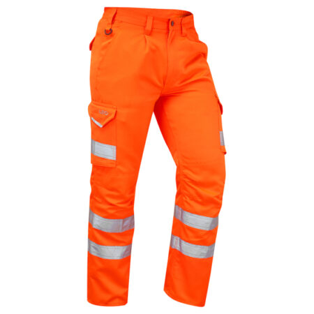CT01 Range - Bideford ISO 20471 Class 1 Cargo Trouser Orange, Orange/Grey, Orange/Navy, Red/Grey, Yellow, Yellow/Grey, Yellow/Navy - Image 2