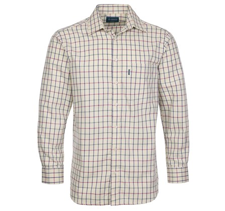 146 FORT MELTON SHIRT  premium fabric is composed of 100% cotton and is lightly brushed for comfort and breathability.