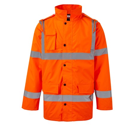 210 HI VIS MOTORWAY JACKET-for the worst conditions Select Orange
