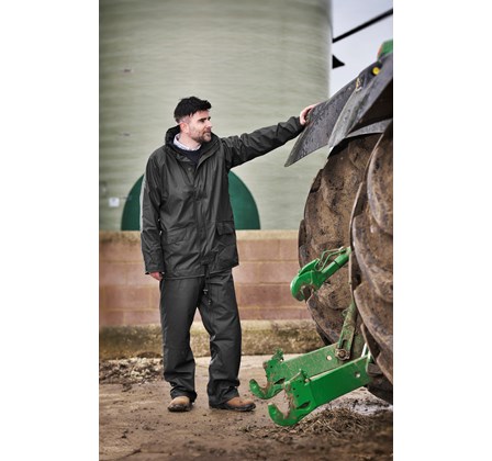 221 FORT AIRFLEX JACKET 220gsm PU coated fabric. Waterproof fabric to 6000mm Breathable to 2000mm Windproof