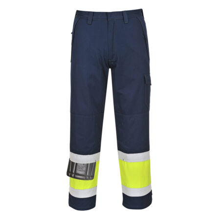 MV26 - Hi-Vis Modaflame Trousers Portwest Value Brand