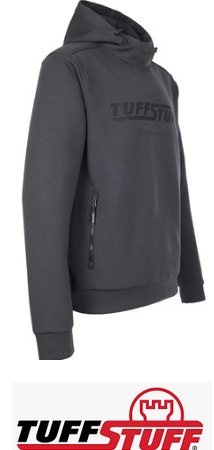 188 TUFFSTUFF HUDSON HOODIE Made from quick-drying material and featuring a handy zipped front pouch pocket.