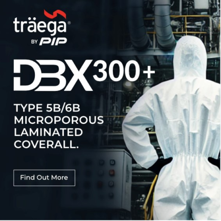 DBX300 Traega Enhanced Performance SuperiorType 5B/6B Premium Microporous Laminated Coverall 63g Heavy Duty