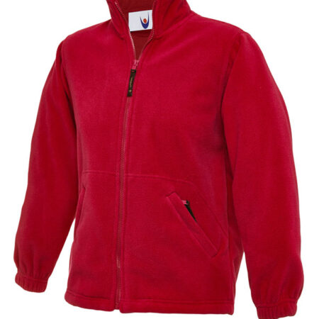 UC603 Childrens Full Zip Micro Fleece Jacket 300gsm - Image 2