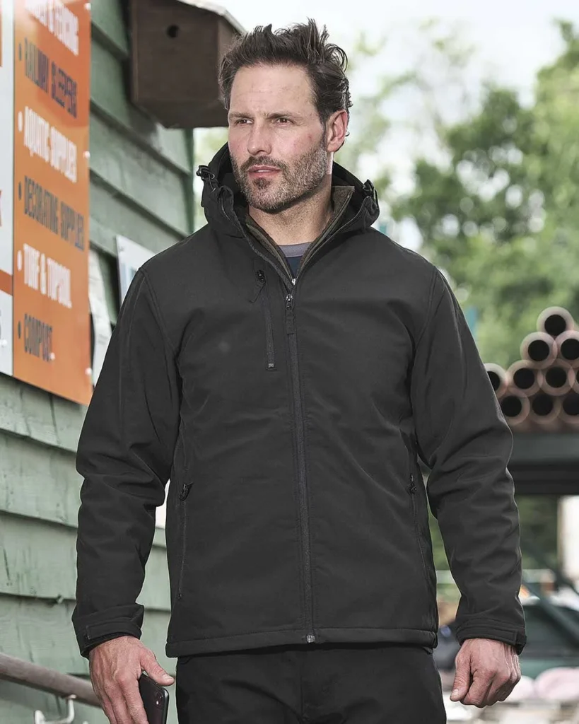 234 FORT HOLKHAM HOODED SOFTSHELL JACKET