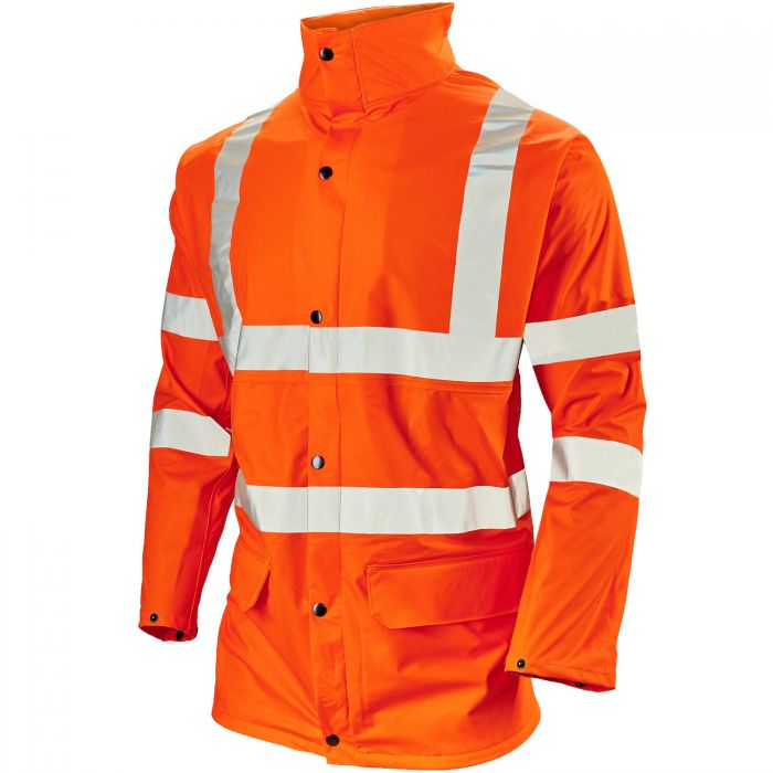 Stormflex Hi Vis PU Jacket & Matching Trousers  Extremely lightweight, flexible fabric, greater levels of comfort than 300D Oxford PU fabric - Image 5