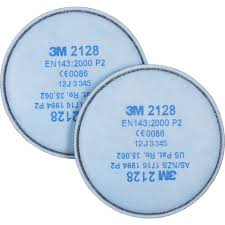 3M 2128 P2 Particulate Nuisance level organic vapour and Acid GasFilters