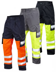 CT01 Range - Bideford ISO 20471 Class 1 Cargo Trouser Orange, Orange/Grey, Orange/Navy, Red/Grey, Yellow, Yellow/Grey, Yellow/Navy