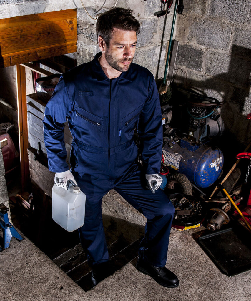 C813 Liverpool Zip Front Coverall