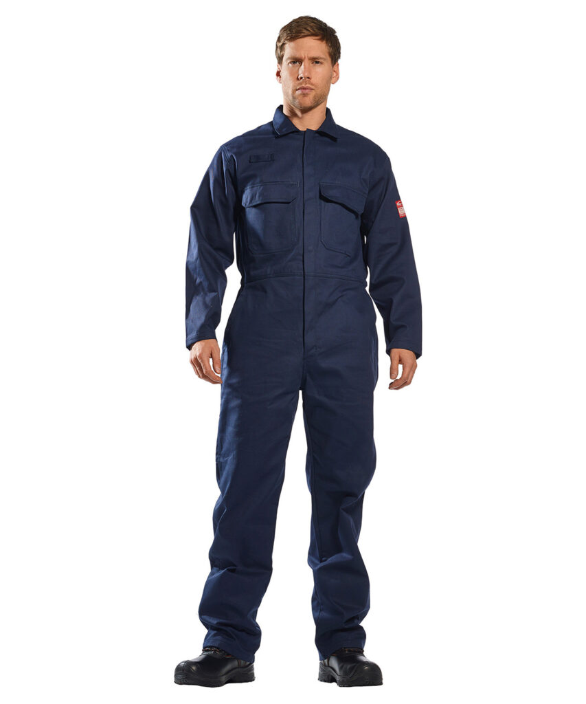 BIZ1™ flame-resistant coverall EN ISO 11612 A1+A2, B1, C1, E2, F1 EN ISO 11611 Class 1 A1+A2