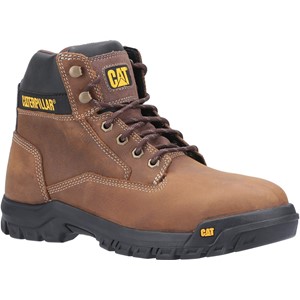 CAT MEDIAN S3 SAFETY BOOT BROWN