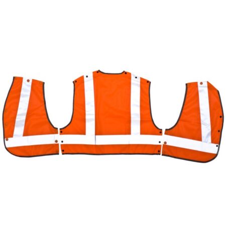 Hi Vis Orange Mini Tracker Vest - Image 2