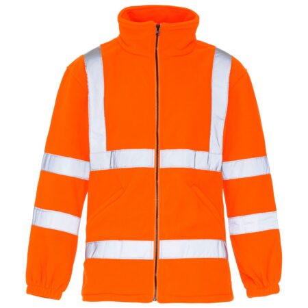 38081- Hi Vis Fleece Jacket, fantastic warmth without restricting your movement