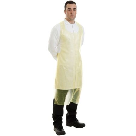 Heavy Duty 50 Micron Apron, (500 per case) On A Roll