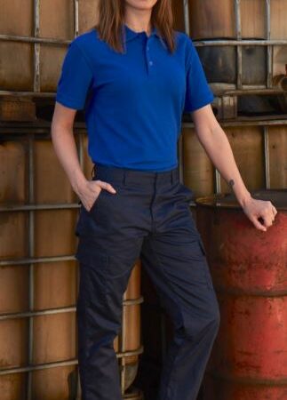 UC905 Ladies Cargo Trousers Black