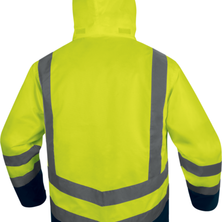OPTIMUM3 Waterproof and warm 5-in-1 parka with removable jacket Orange - Image 5