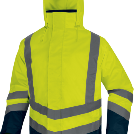 OPTIMUM3 Waterproof and warm 5-in-1 parka with removable jacket Orange - Image 4