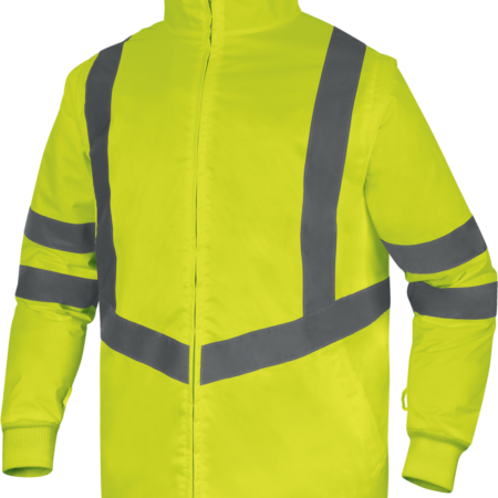 OPTIMUM3 Waterproof and warm 5-in-1 parka with removable jacket Orange - Image 3