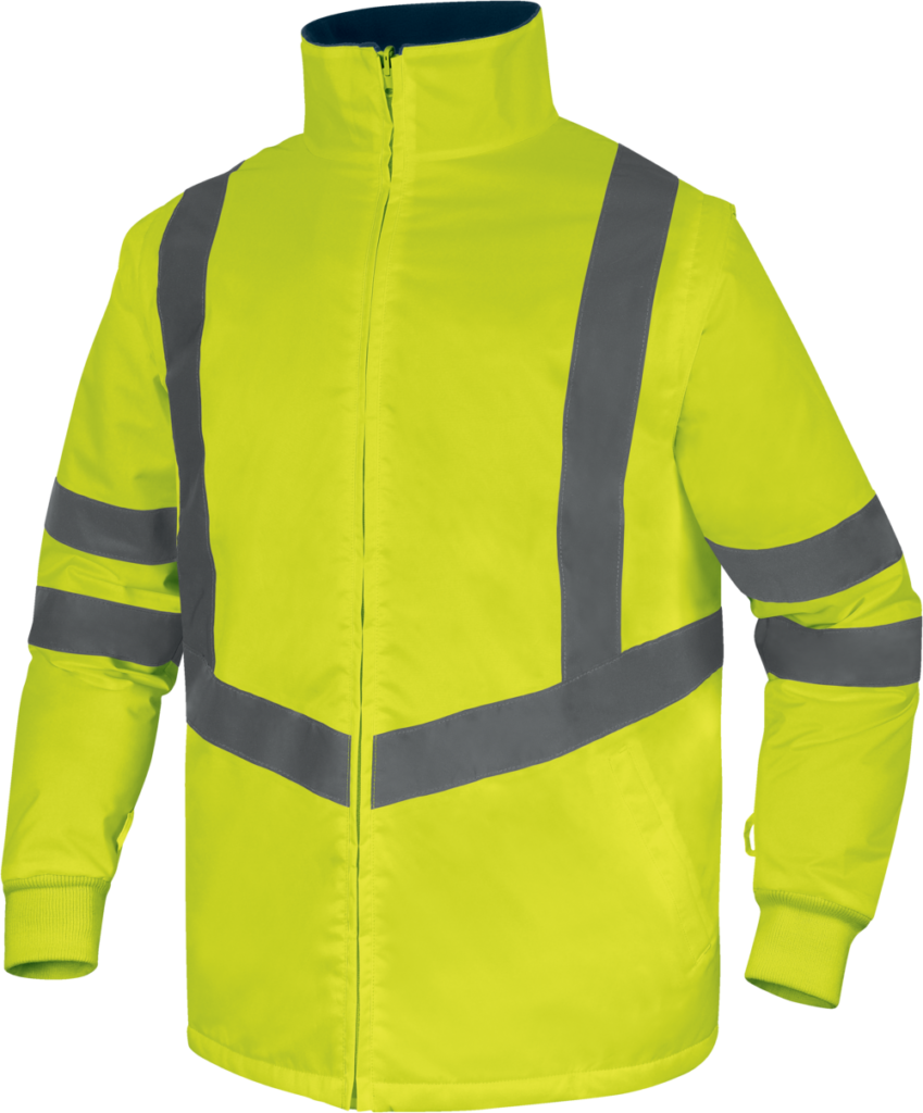 OPTIMUM3 Waterproof and warm 5-in-1 parka with removable jacket Orange