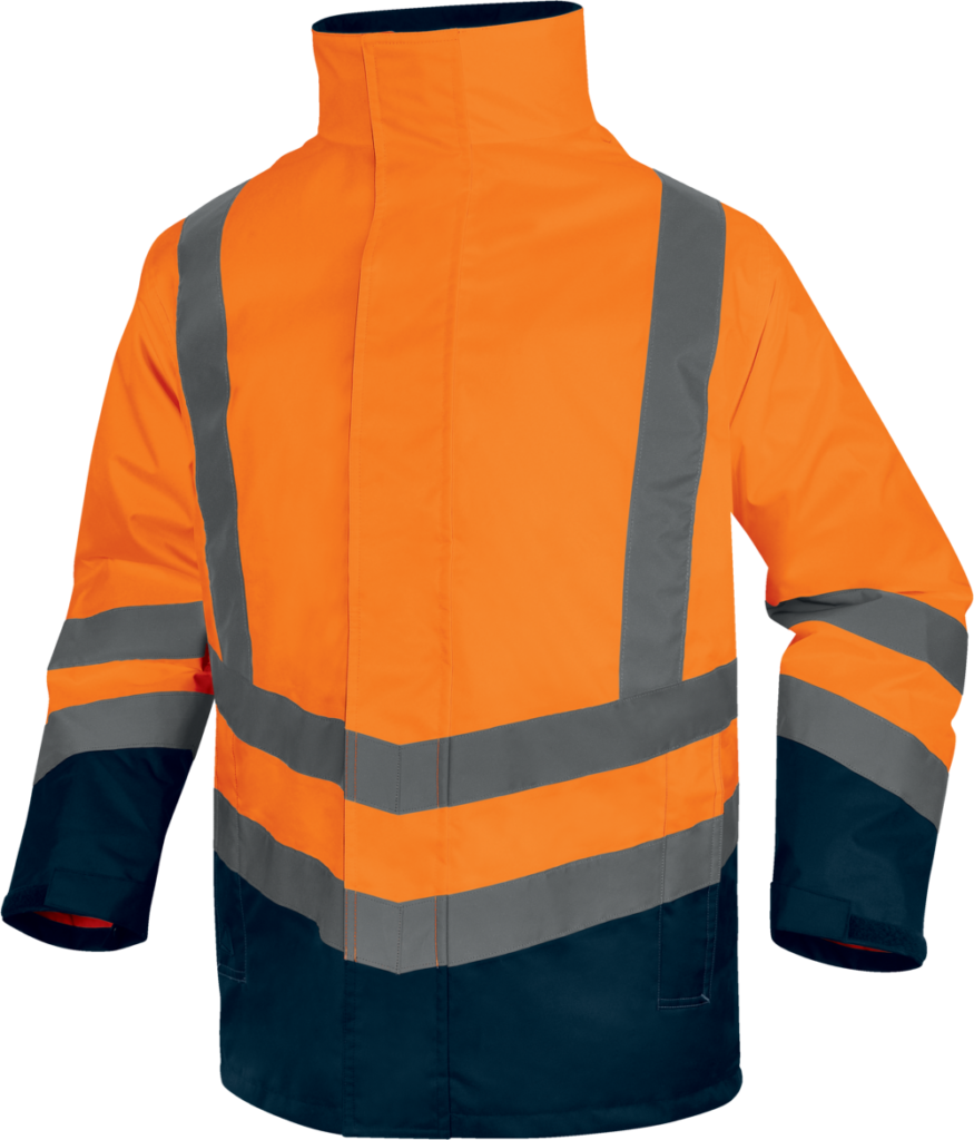 OPTIMUM3 Waterproof and warm 5-in-1 parka with removable jacket Orange