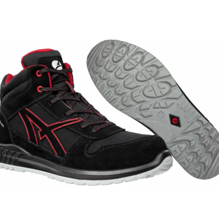 ALBATROS CLIFTON MID S3 SRC Composite-fiberglass toe cap, metalfree, flexible