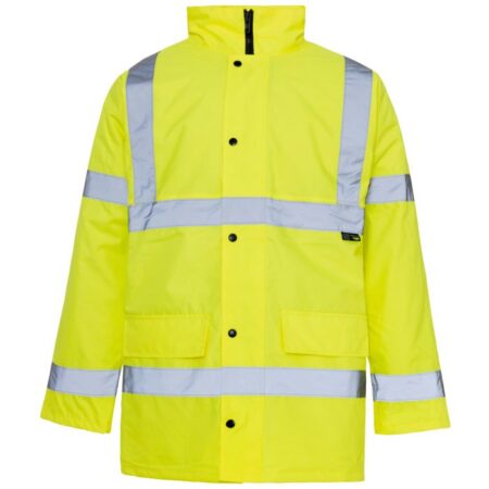 35421 Supertouch Hi Vis Yellow Standard Parka