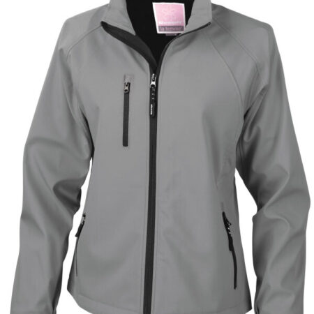 R128M Men's &  R128F Women's Ultra Smart Base Layer Softshell Jacket-Crafted for a shapely fit - Image 9