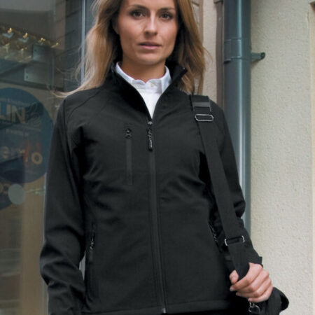 R128M Men's &  R128F Women's Ultra Smart Base Layer Softshell Jacket-Crafted for a shapely fit - Image 2