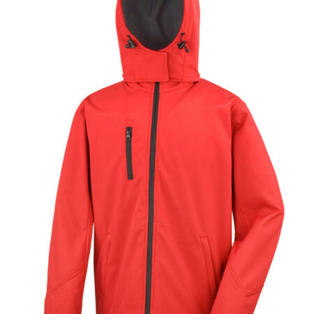 Result Men's TX Performance Hooded Softshell Jacket - Image 3