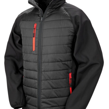 Result R237X Compass-Colour trim, softshell with on-trend padding for extra warmth. It is showerproof, breathable, and windproof. - Image 9