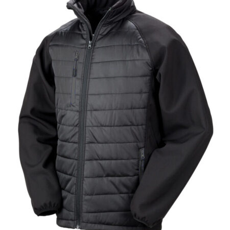 Result R237X Compass-Colour trim, softshell with on-trend padding for extra warmth. It is showerproof, breathable, and windproof. - Image 12