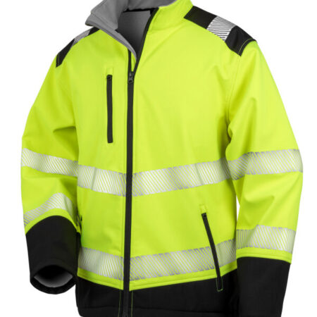 R476X Ripstop  3-layer Safety Softshell  durable water-repellent finish. Breathable. Windproof - Image 2