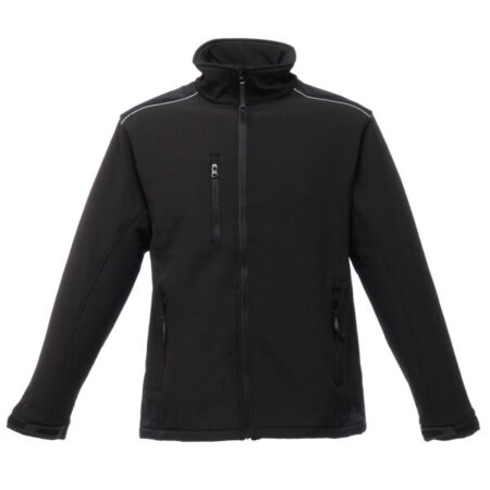 Regatta Sandstorm Ripstop Softshell-Hardwearing warm-backed woven stretch ripstop softshell fabric - Image 4