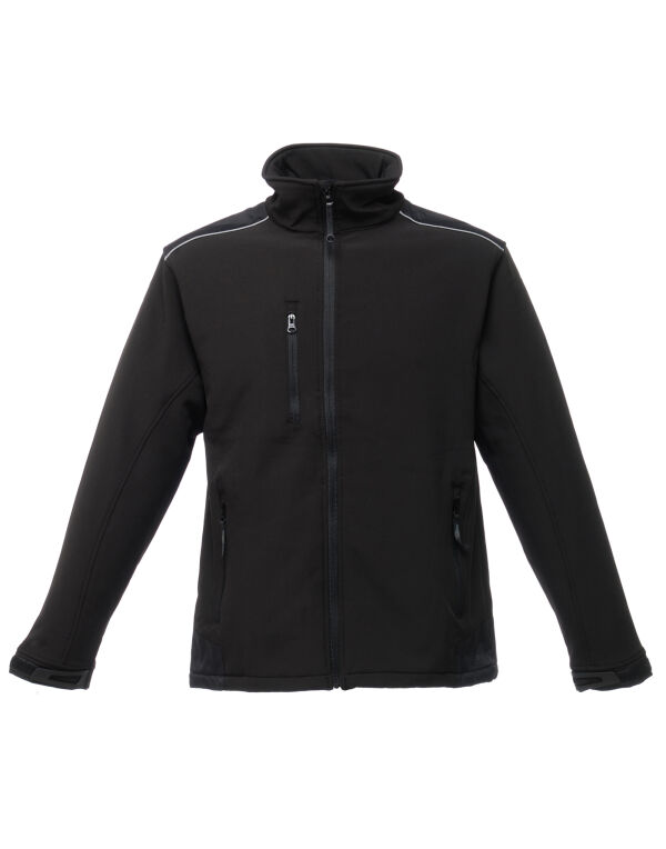 Regatta Sandstorm Ripstop Softshell-Hardwearing warm-backed woven stretch ripstop softshell fabric