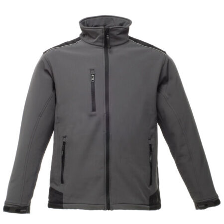 Regatta Sandstorm Ripstop Softshell-Hardwearing warm-backed woven stretch ripstop softshell fabric - Image 2