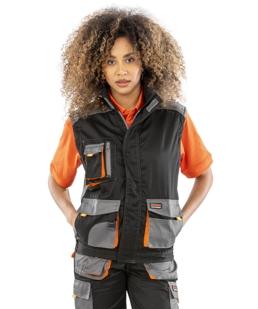R317X - Work-Guard lite gilet Breathable, Windproof Water repellent fabric