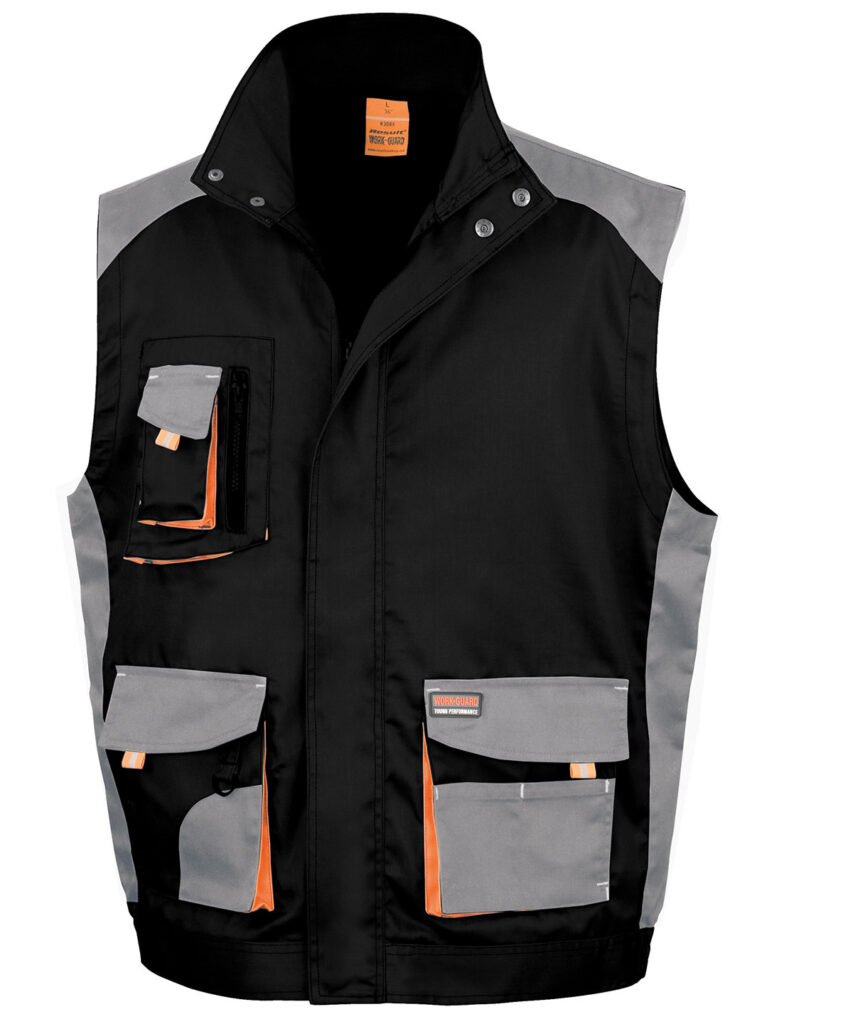 R317X - Work-Guard lite gilet Breathable, Windproof Water repellent fabric