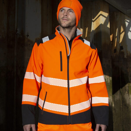 R476X Result Ripstop Safety Softshell 3-layer,  durable water-repellent finish. Breathable. Windproof - Image 3