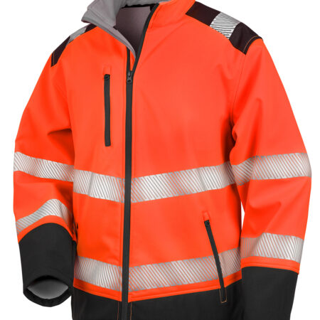 R476X Result Ripstop Safety Softshell 3-layer,  durable water-repellent finish. Breathable. Windproof - Image 6