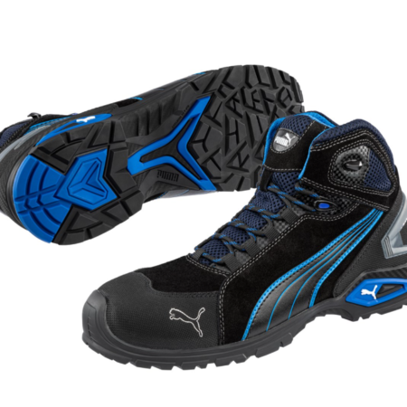 PUMA RIO Safety Trainer Boots BLACK MID S3L FO SR