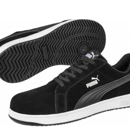 PUMA SAFETY ICONIC SUEDE BLACK LOW S1PL ESD