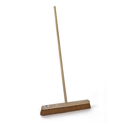 102888 24" Platform Broom Soft Bristles & 55" Handle