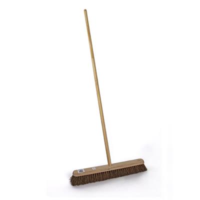102889 24" Platform Broom Soft Bristles & 59" Handle
