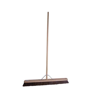102894  36" Platform Broom Stiff, Metal Stay & 55" Handle