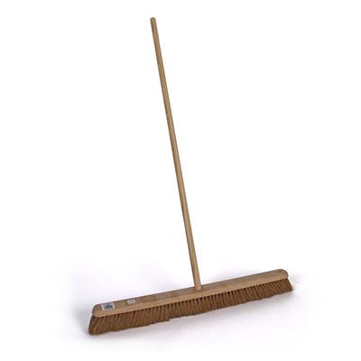 102896  36" Platform Broom Soft Bristles & 55" Handle