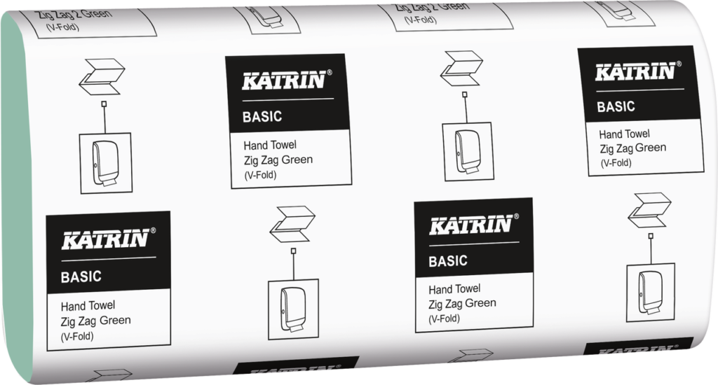 Karin Interfold Blue Hand Towel 1Ply (Case 5000 Towels)