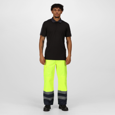 TRJ524R Regatta Pro hi-vis cargo trousers,  packed with pockets, hard-wearing - Image 10